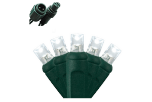 Commercial Grade - 5mm Coaxial Mini Lights - Pure White