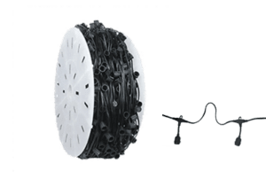 Commercial Grade - E17 Base -Patio Socket Cable - 330 FT REEL